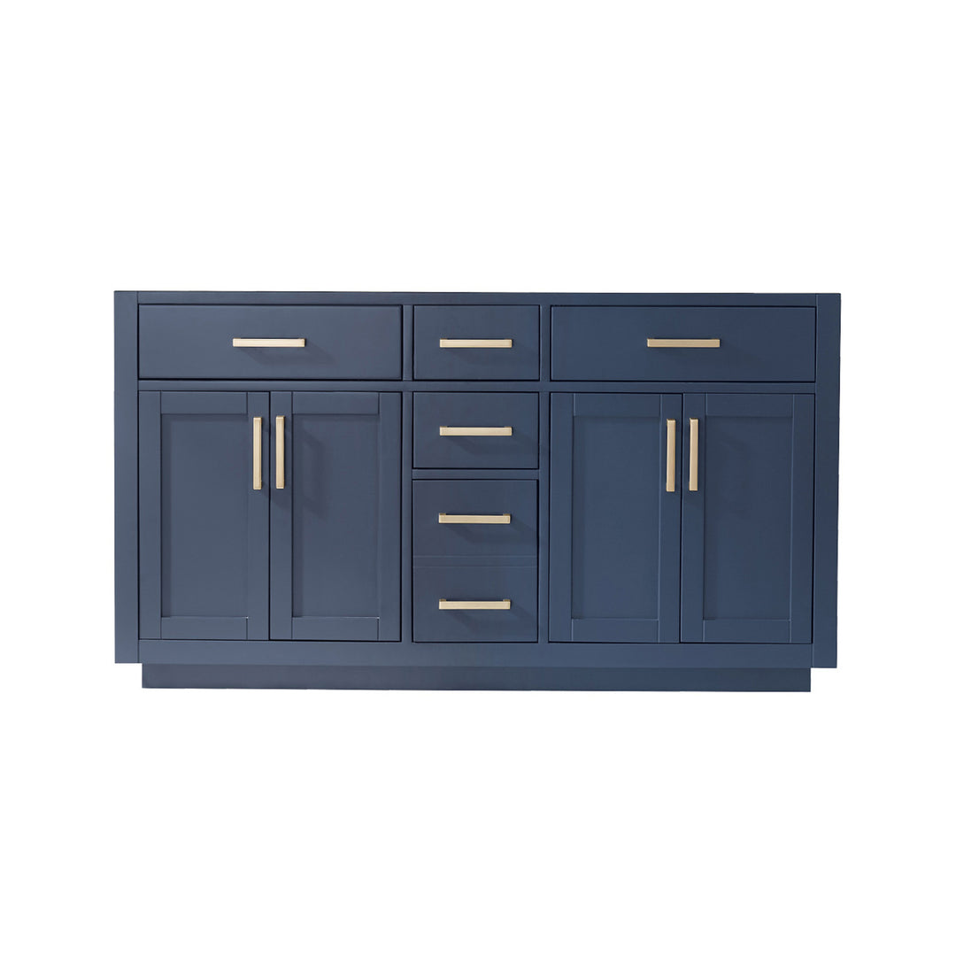 Ivy 60" Double Bathroom Vanity Cabinet
