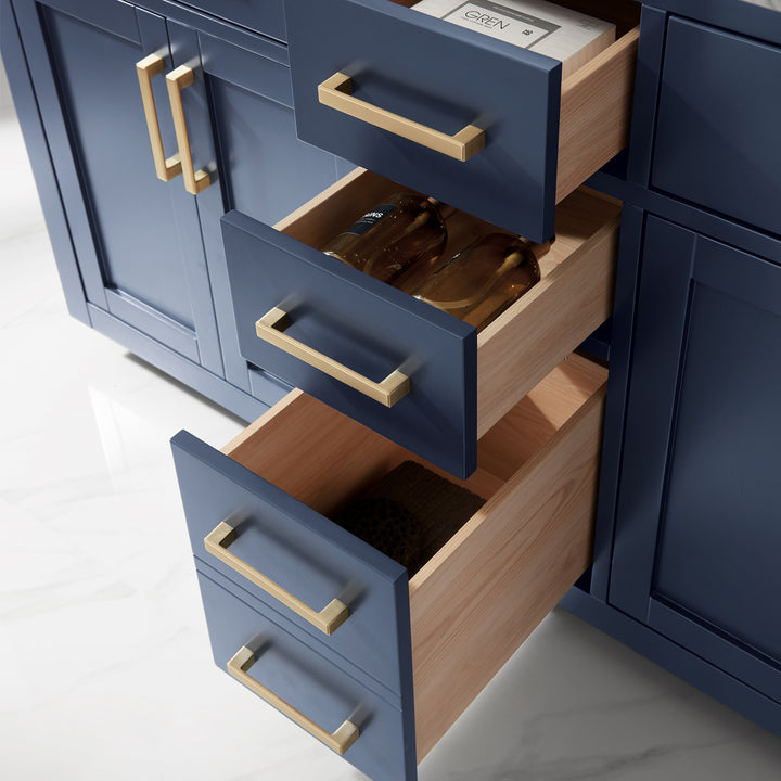 Ivy 60" Double Bathroom Vanity Cabinet