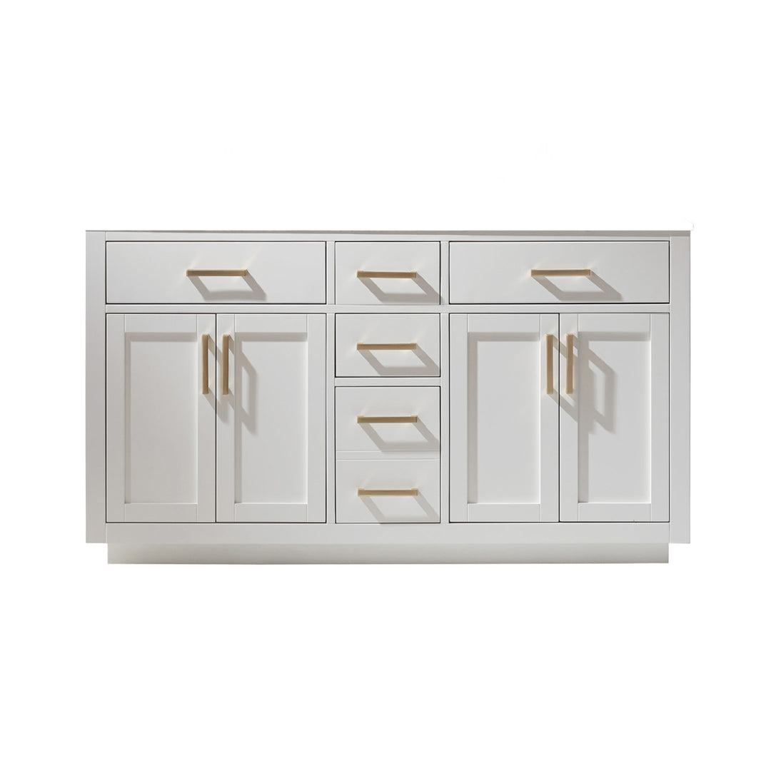 Ivy 60" Double Bathroom Vanity Cabinet