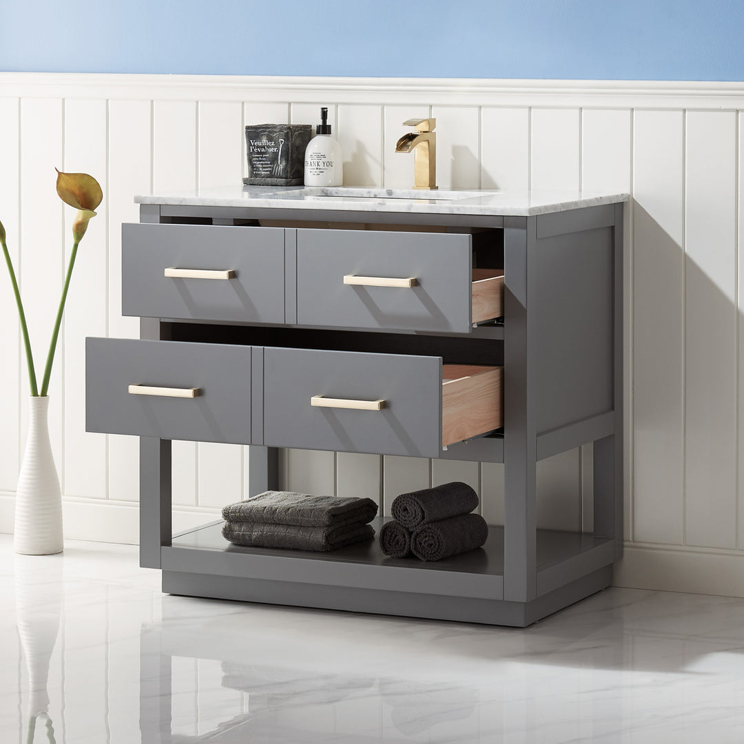 Remi 36" Single Bathroom Vanity Set