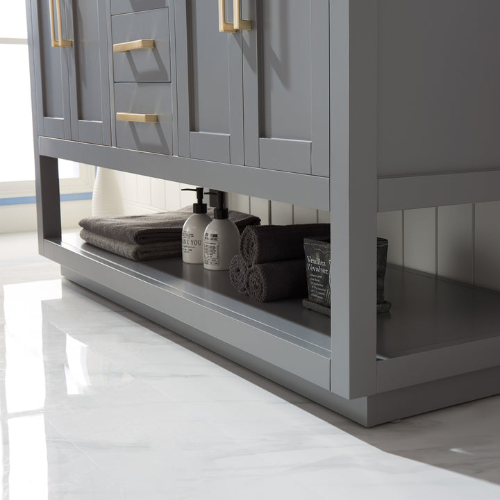 Remi 60" Double Bathroom Vanity Set