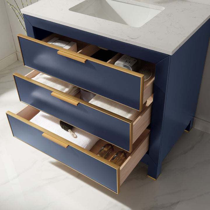 Jackson 36" Single Bathroom Vanity Set