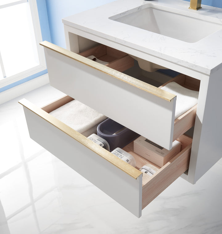 Morgan 30" Single Bathroom Vanity Set