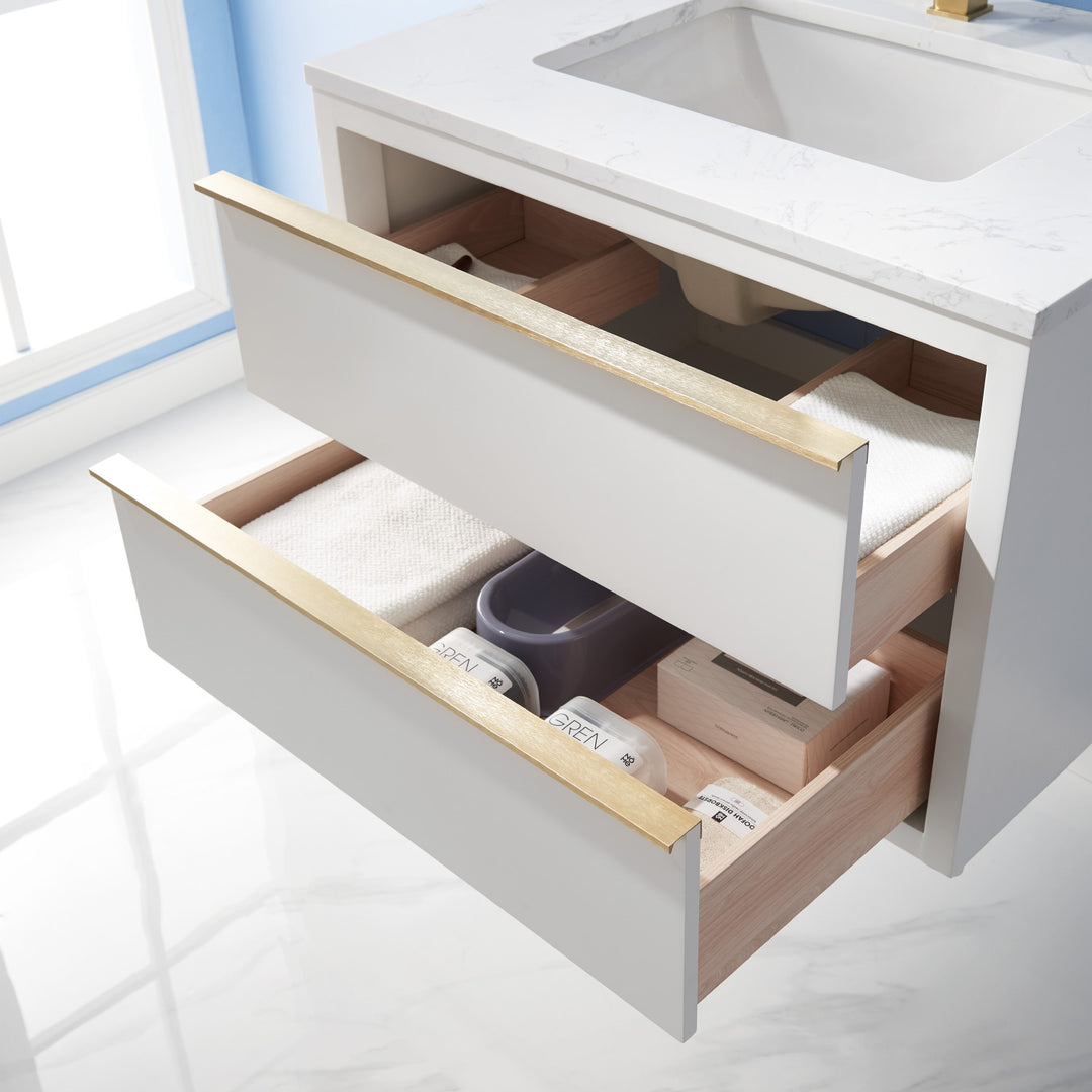 Morgan 30" Single Bathroom Vanity Set