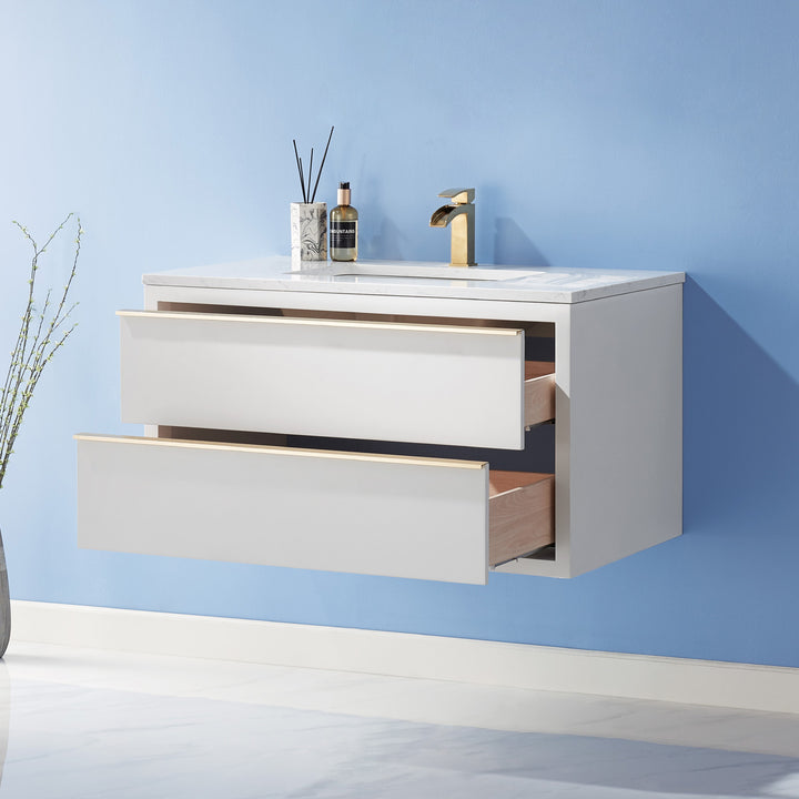 Morgan 36" Single Bathroom Vanity Set