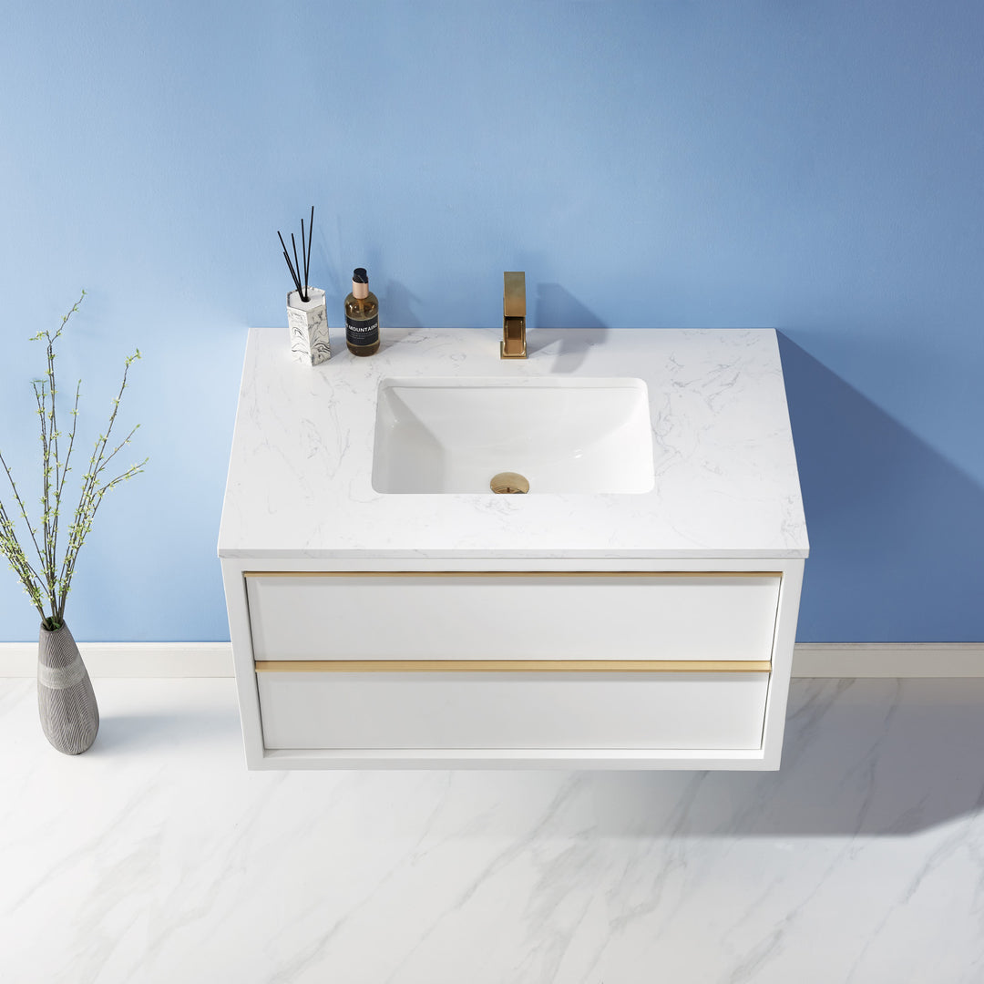 Morgan 36" Single Bathroom Vanity Set