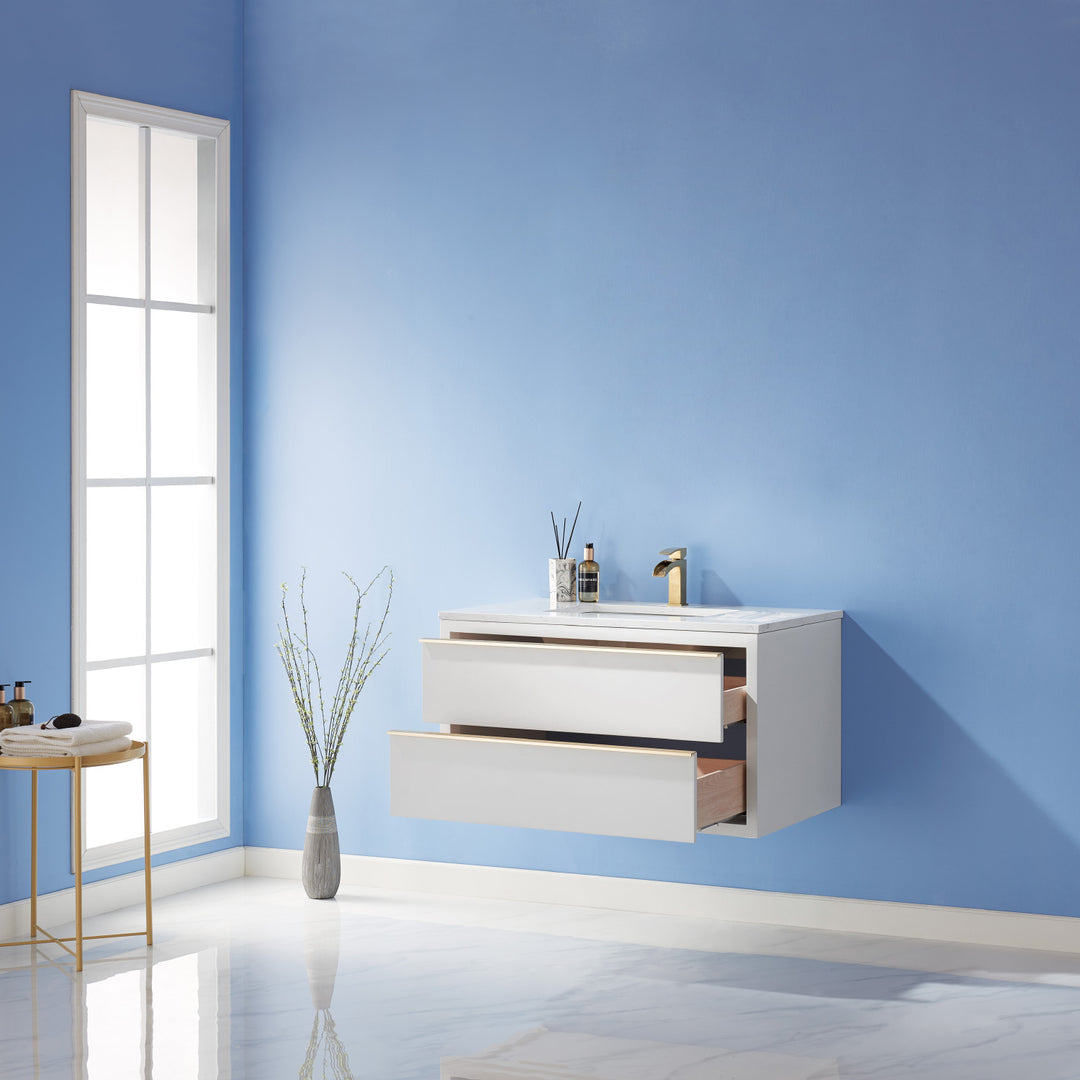 Morgan 36" Single Bathroom Vanity Set