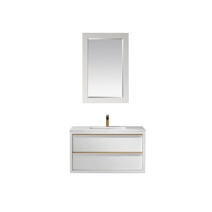 Morgan 36" Single Bathroom Vanity Set