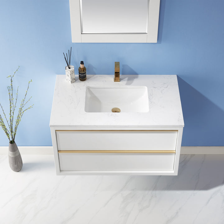 Morgan 36" Single Bathroom Vanity Set