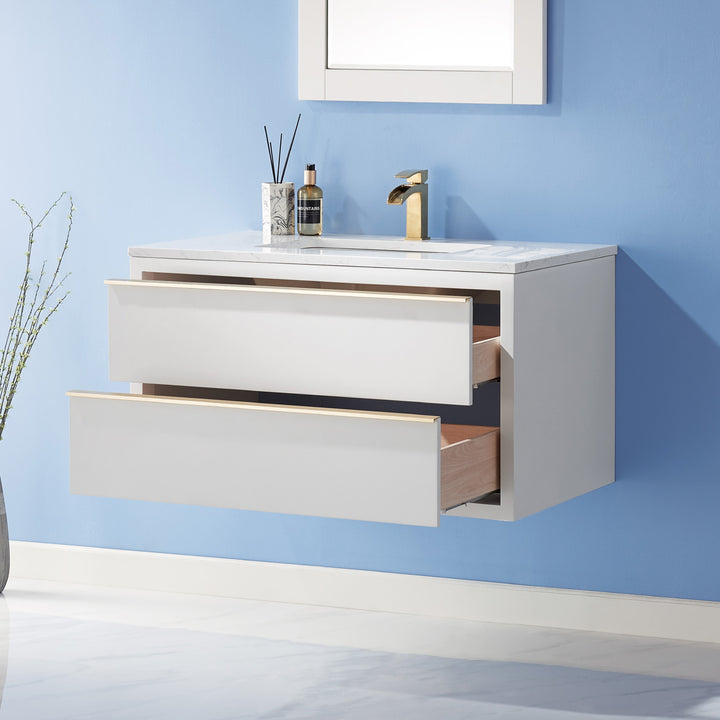 Morgan 36" Single Bathroom Vanity Set