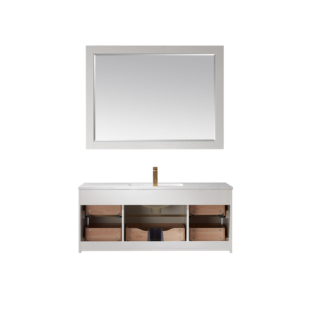 Morgan 60" Double Bathroom Vanity Set