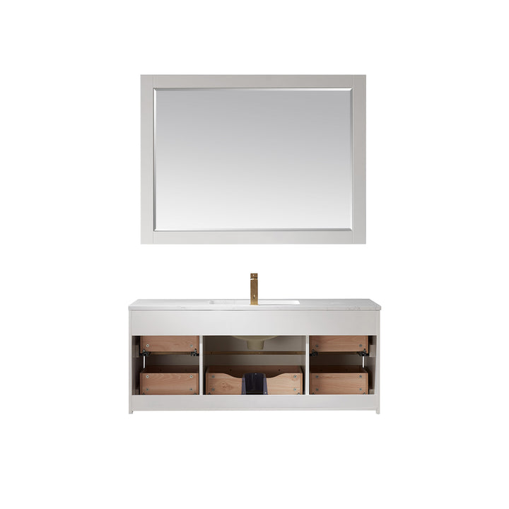 Morgan 60" Double Bathroom Vanity Set