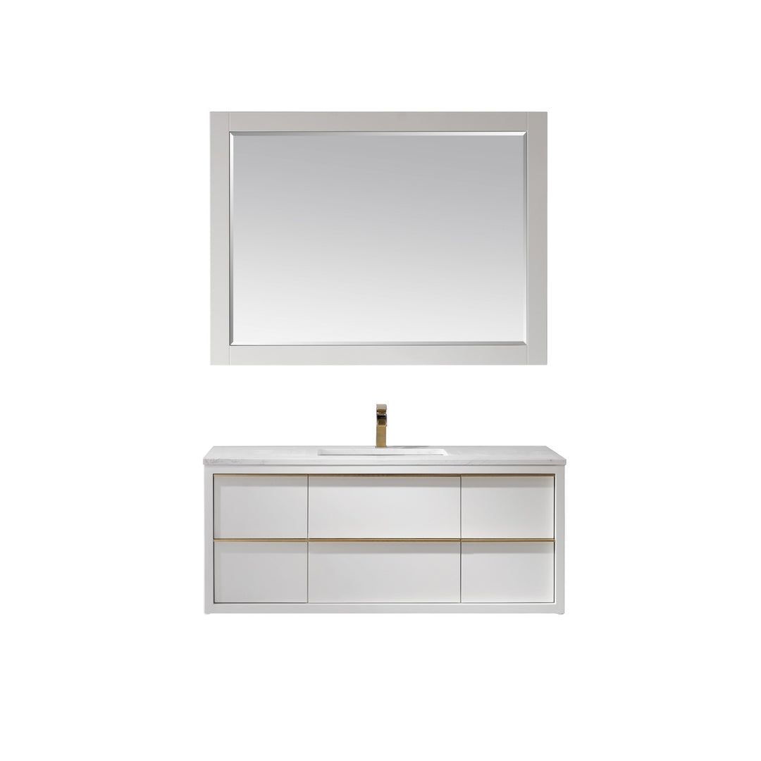 Morgan 48" Single Bathroom Vanity Set