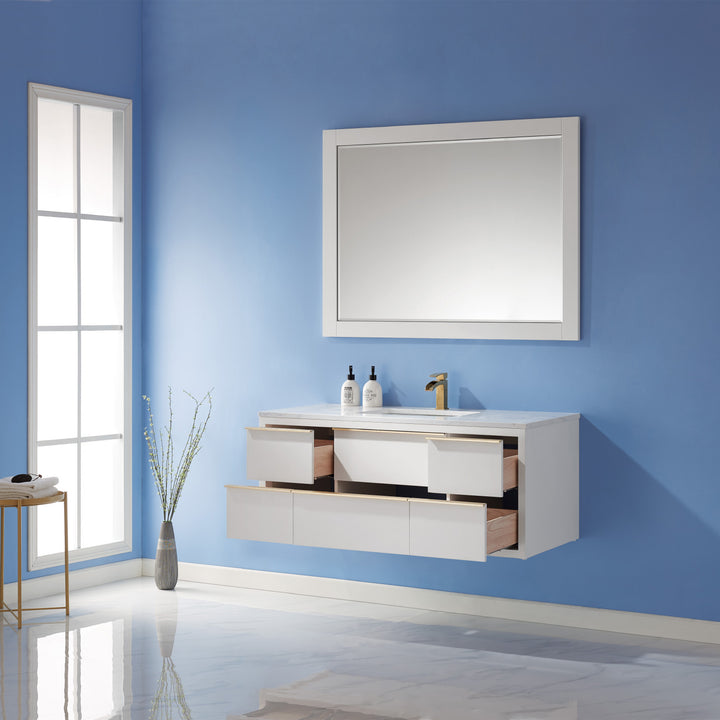 Morgan 60" Double Bathroom Vanity Set