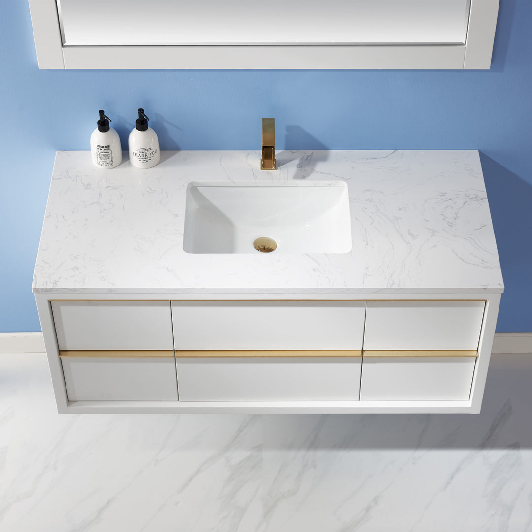 Morgan 48" Single Bathroom Vanity Set