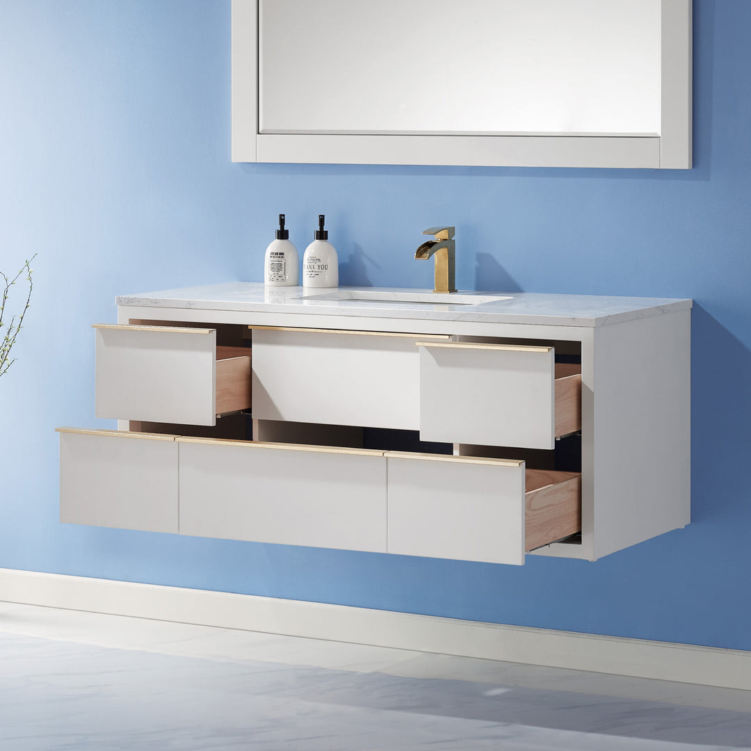 Morgan 60" Double Bathroom Vanity Set