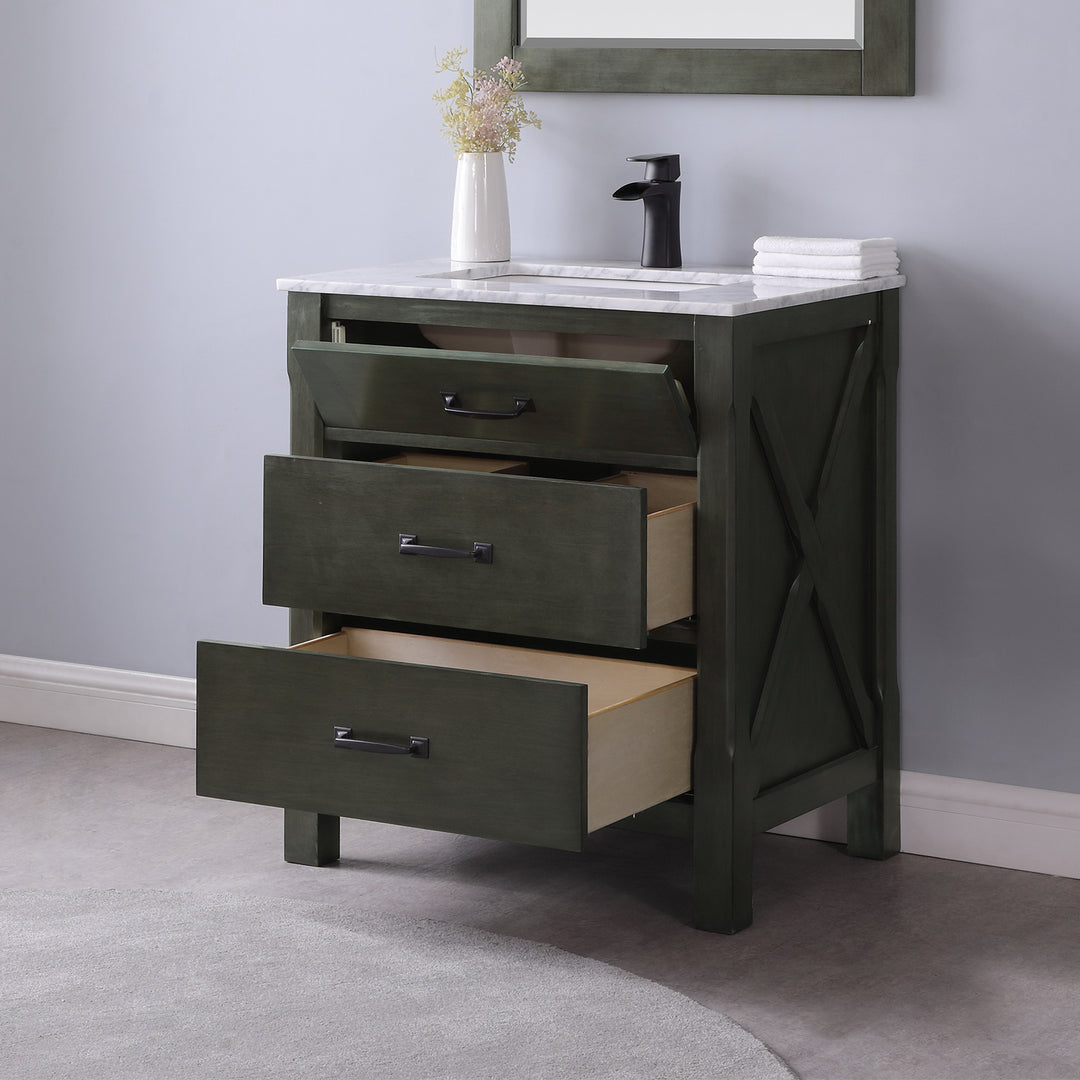 Altair Maribella 30" Single Bathroom Vanity Set