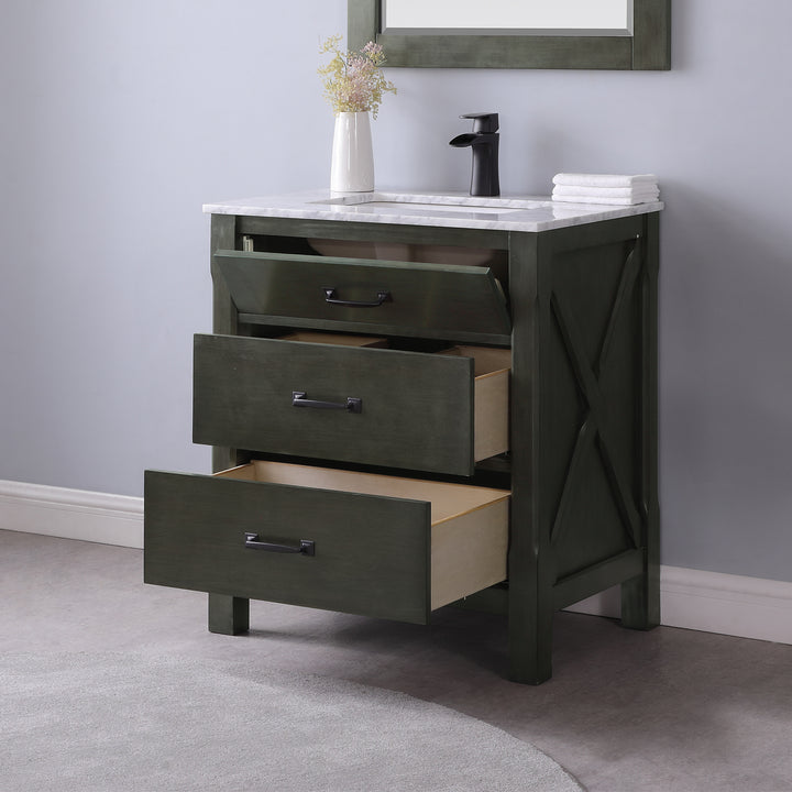 Altair Maribella 30" Single Bathroom Vanity Set