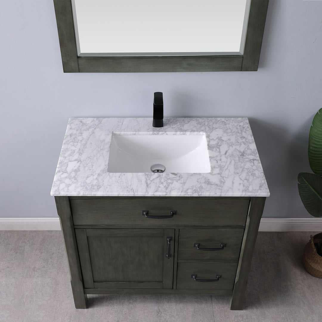 Altair Maribella 36" Single Bathroom Vanity Set