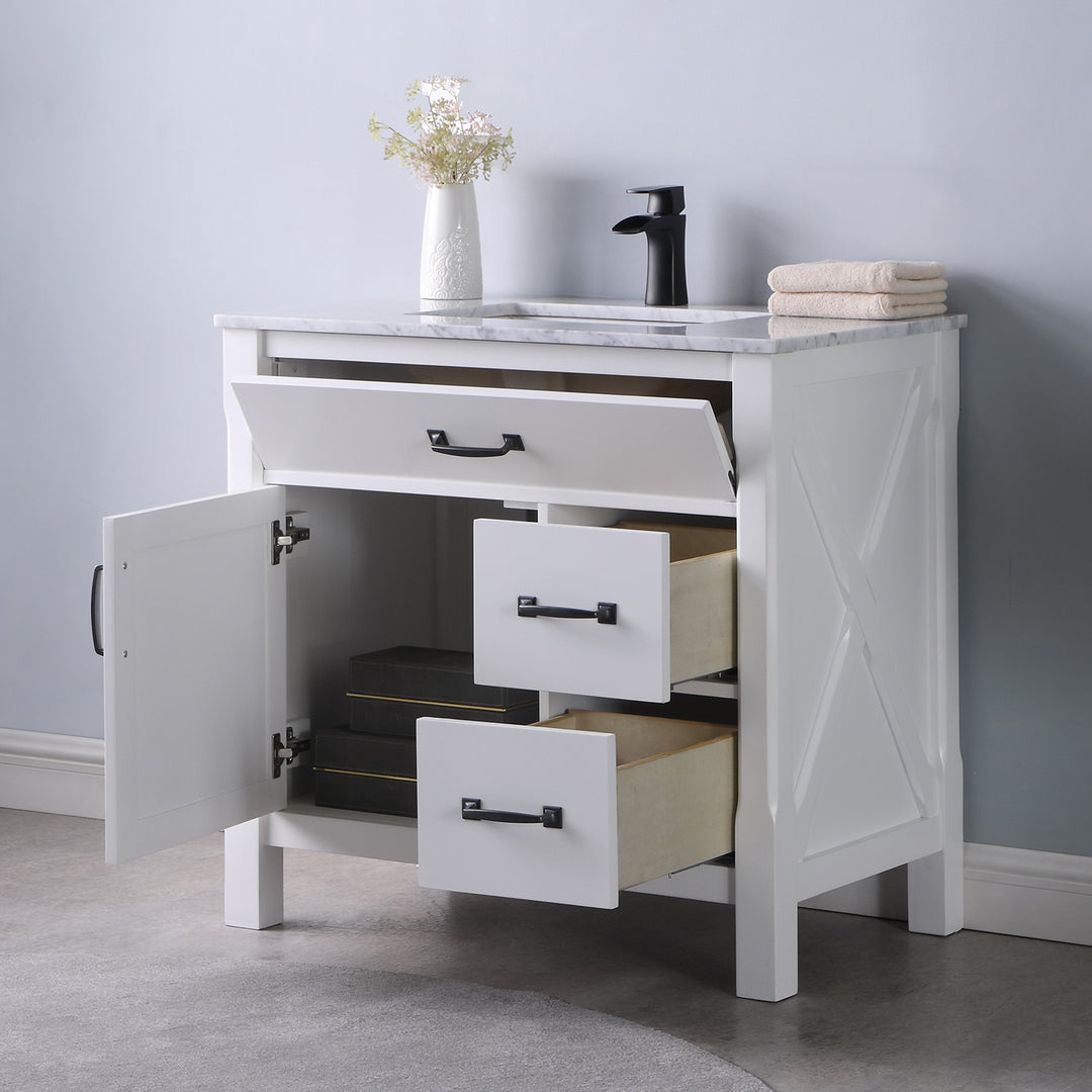 Altair Maribella 36" Single Bathroom Vanity Set