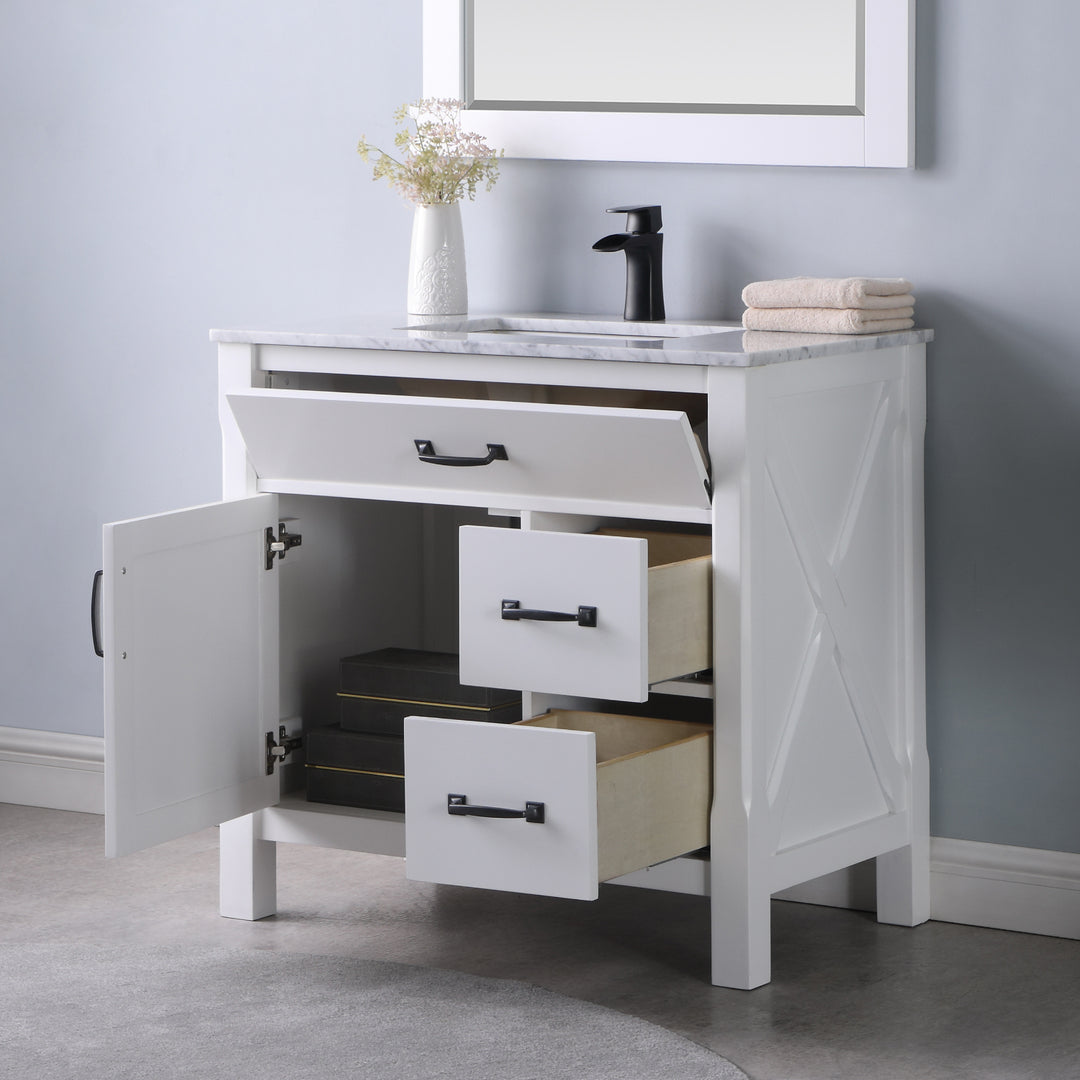 Altair Maribella 36" Single Bathroom Vanity Set