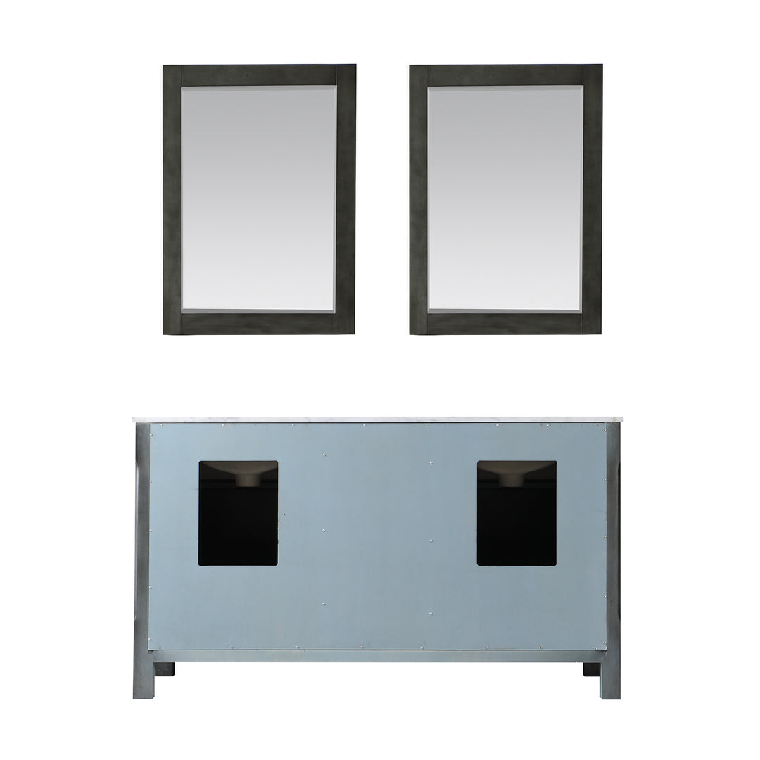 Altair Maribella 60" Double Bathroom Vanity Set