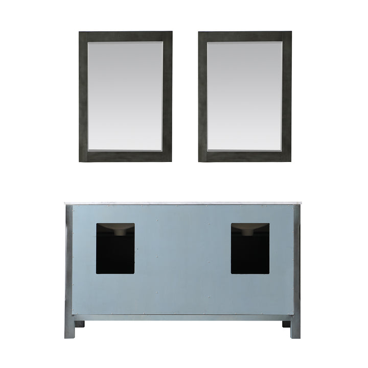 Altair Maribella 60" Double Bathroom Vanity Set