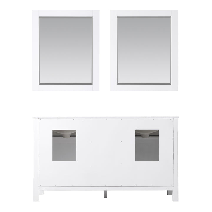 Altair Maribella 60" Double Bathroom Vanity Set