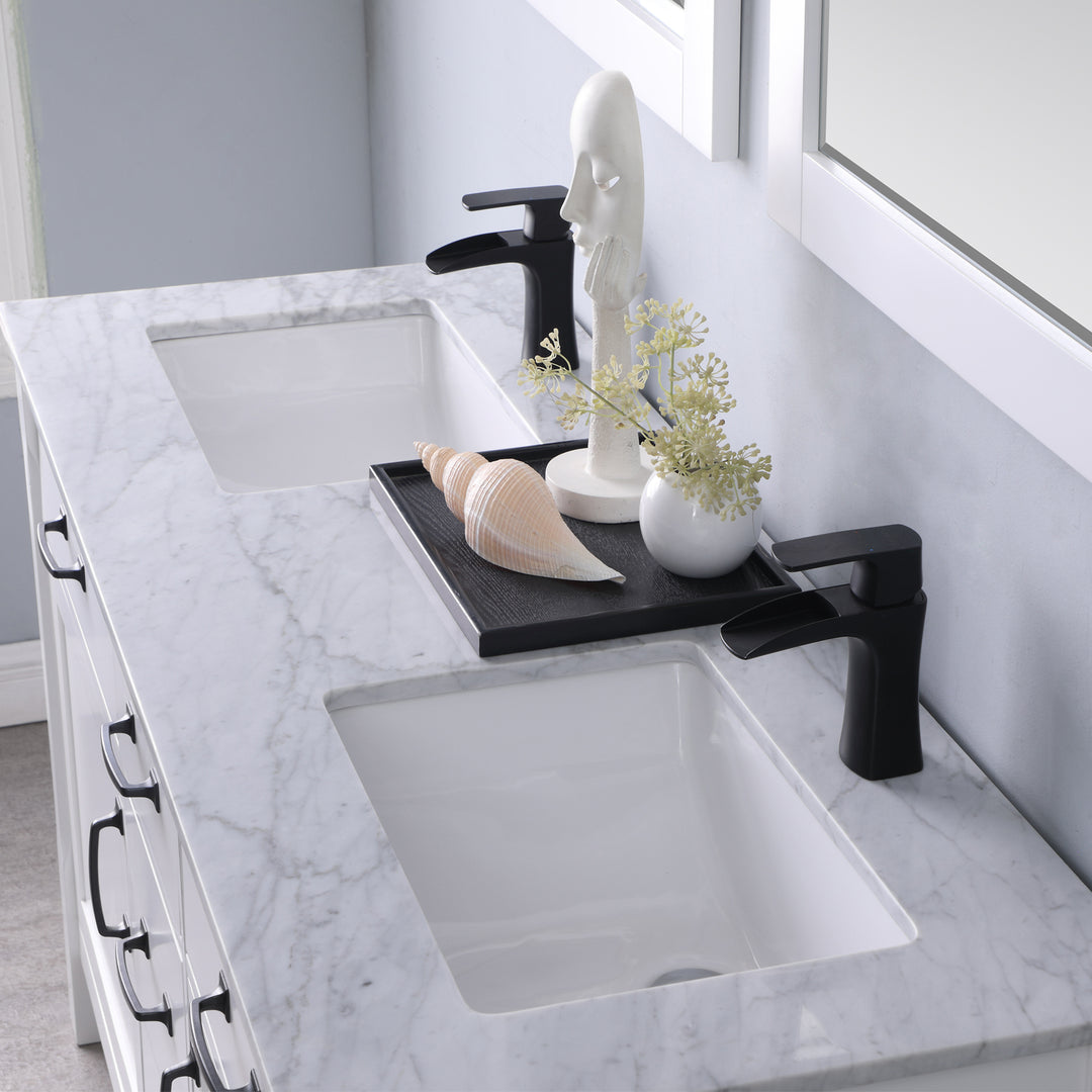 Altair Maribella 60" Double Bathroom Vanity Set