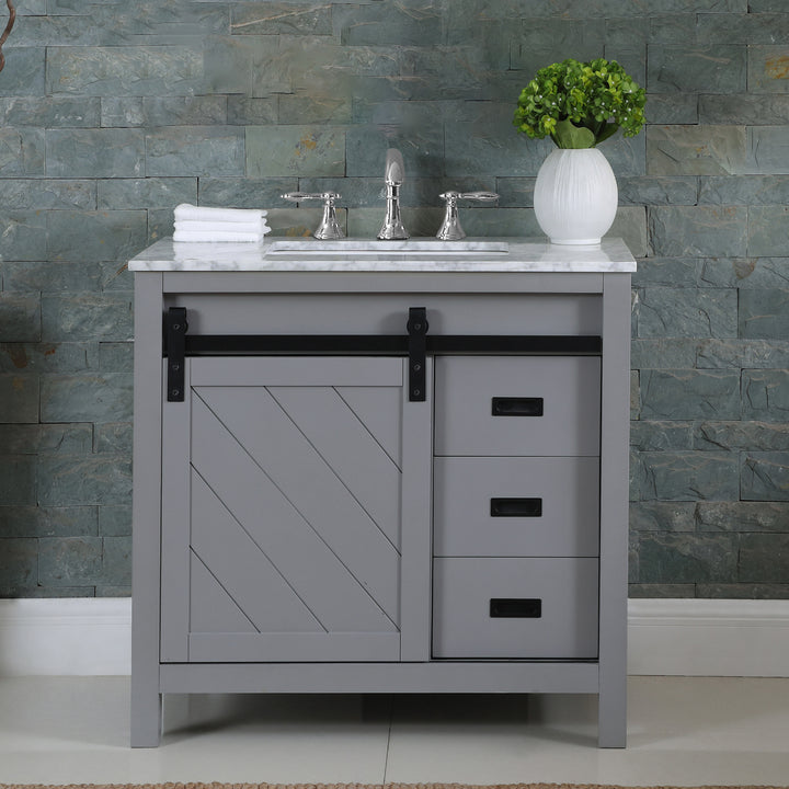 Kinsley 36" Single Bathroom Vanity Set