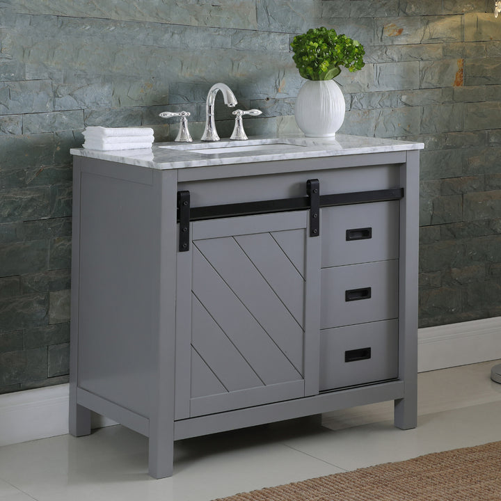 Kinsley 36" Single Bathroom Vanity Set