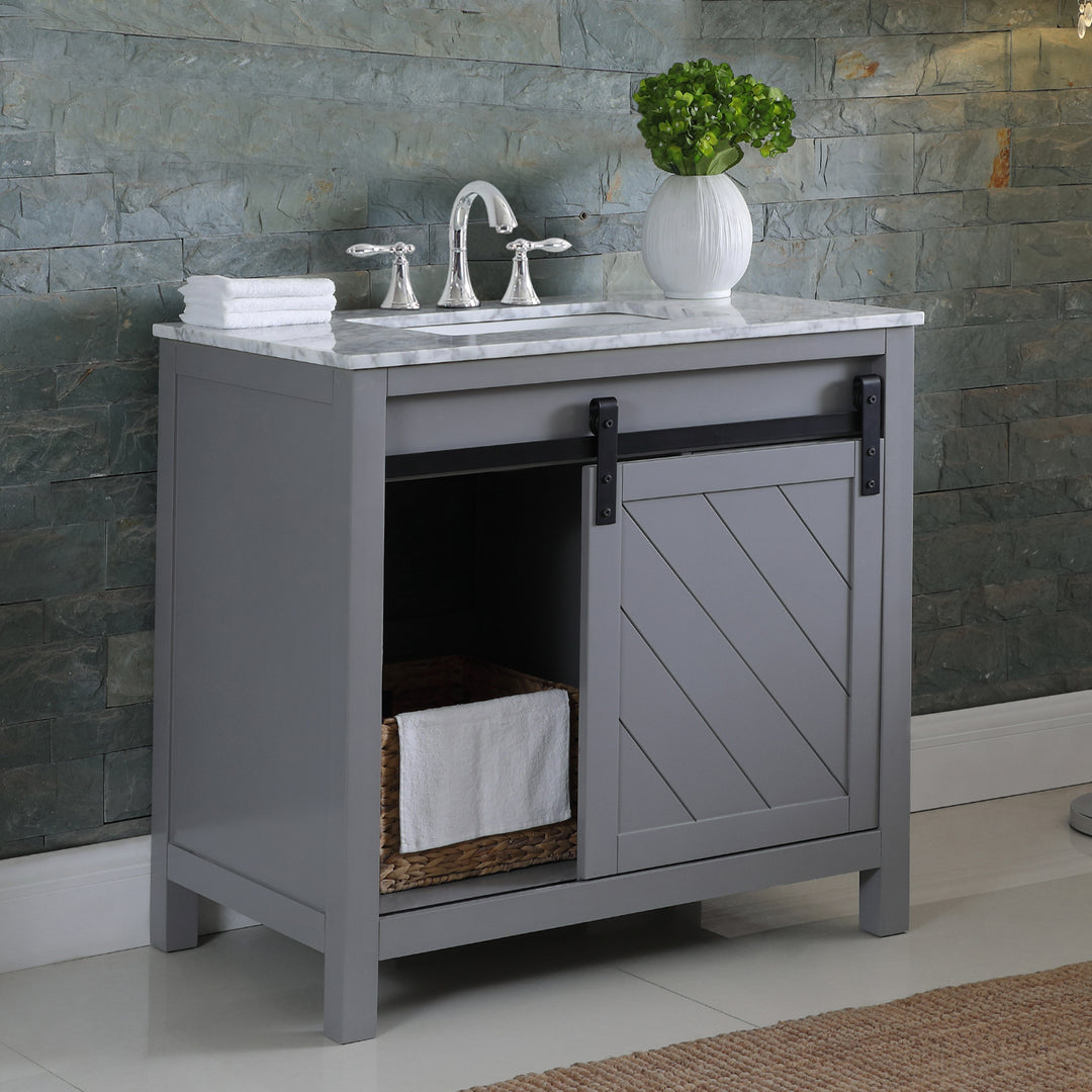 Kinsley 36" Single Bathroom Vanity Set