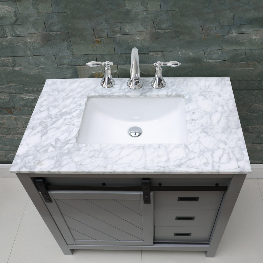 Kinsley 36" Single Bathroom Vanity Set