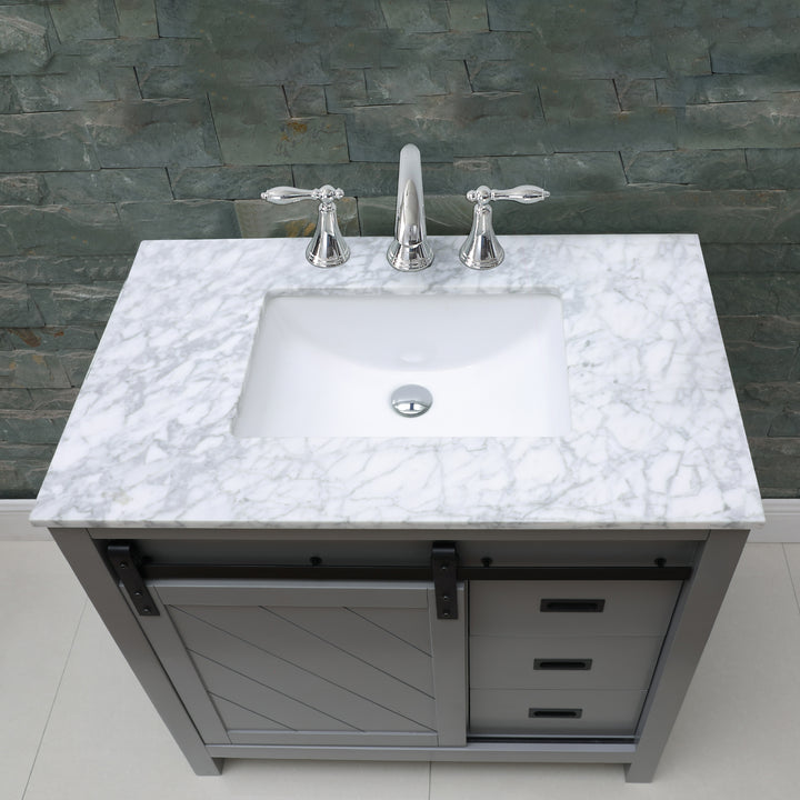 Kinsley 36" Single Bathroom Vanity Set
