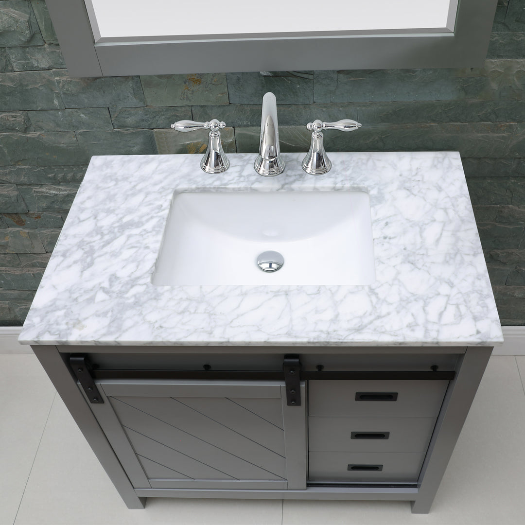 Kinsley 36" Single Bathroom Vanity Set