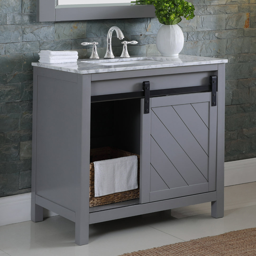 Kinsley 36" Single Bathroom Vanity Set