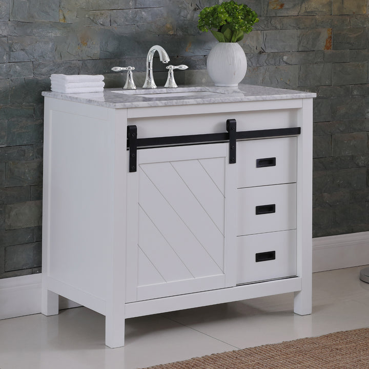 Kinsley 36" Single Bathroom Vanity Set