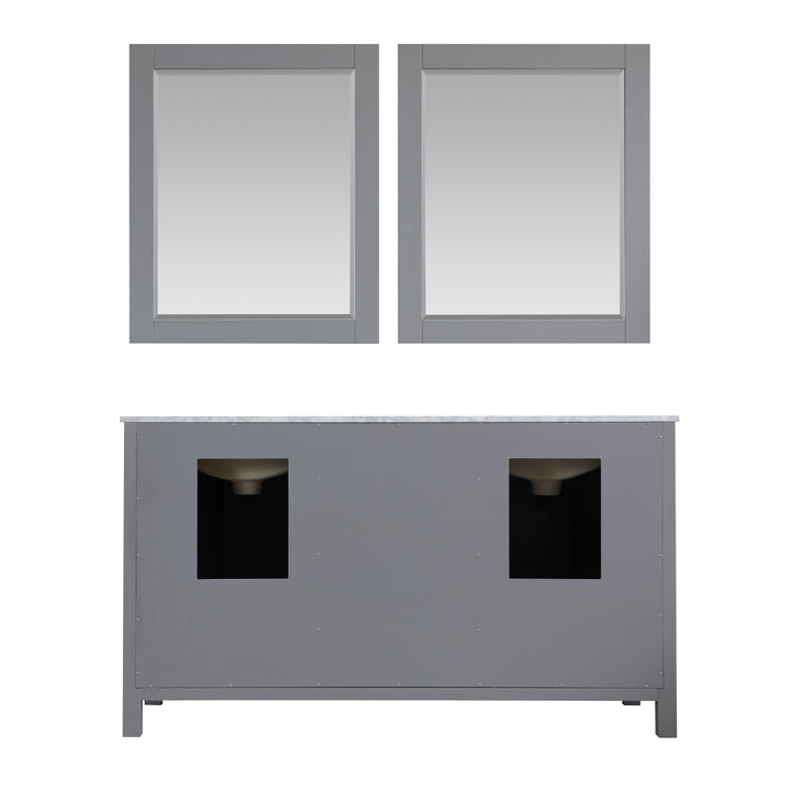 Kinsley 60" Double Bathroom Vanity Set