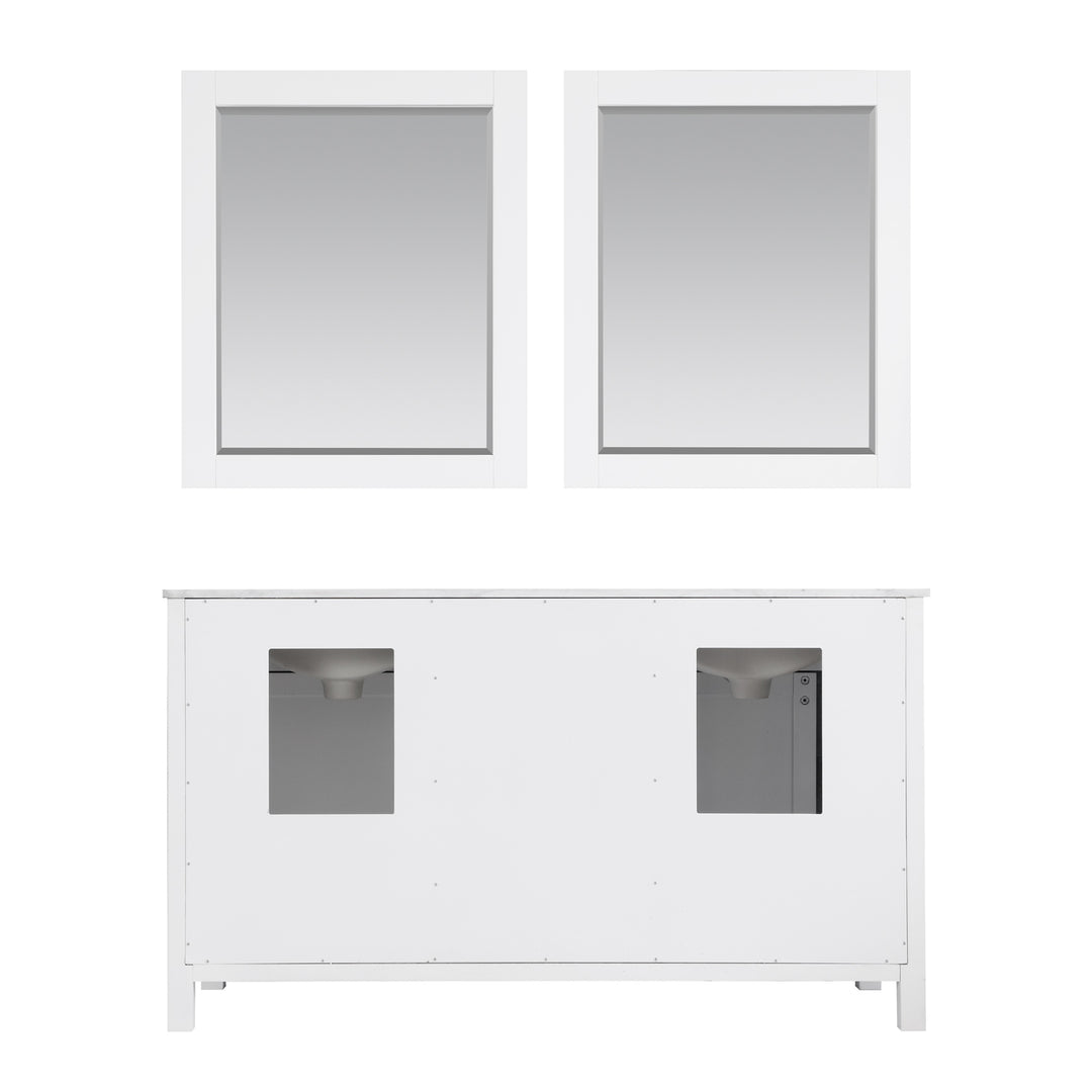 Kinsley 60" Double Bathroom Vanity Set