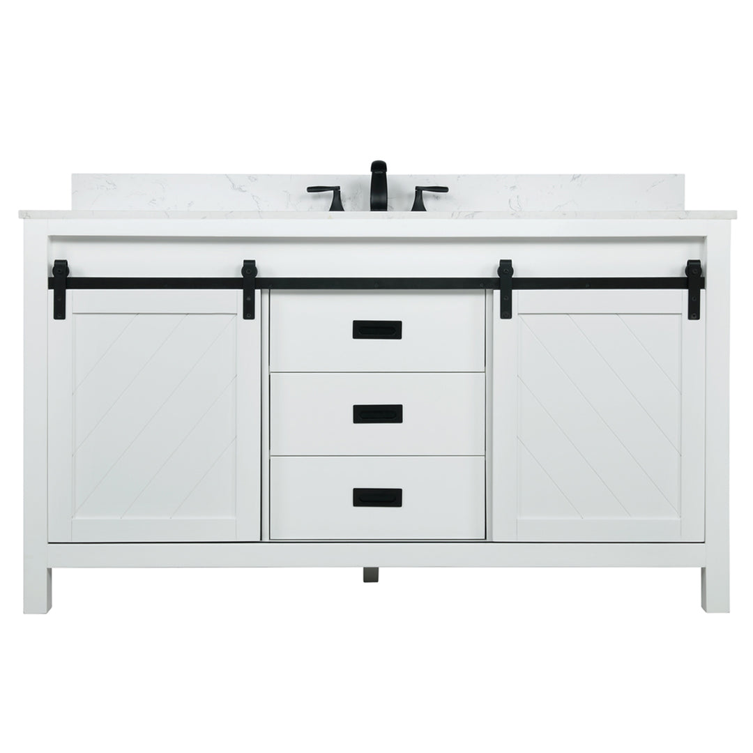 Kinsley 60" Single Bathroom Vanity Set