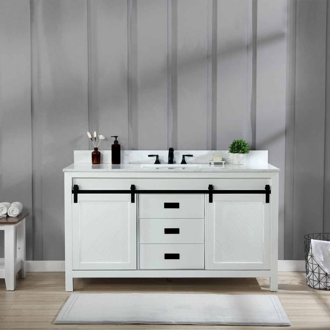 Kinsley 60" Single Bathroom Vanity Set