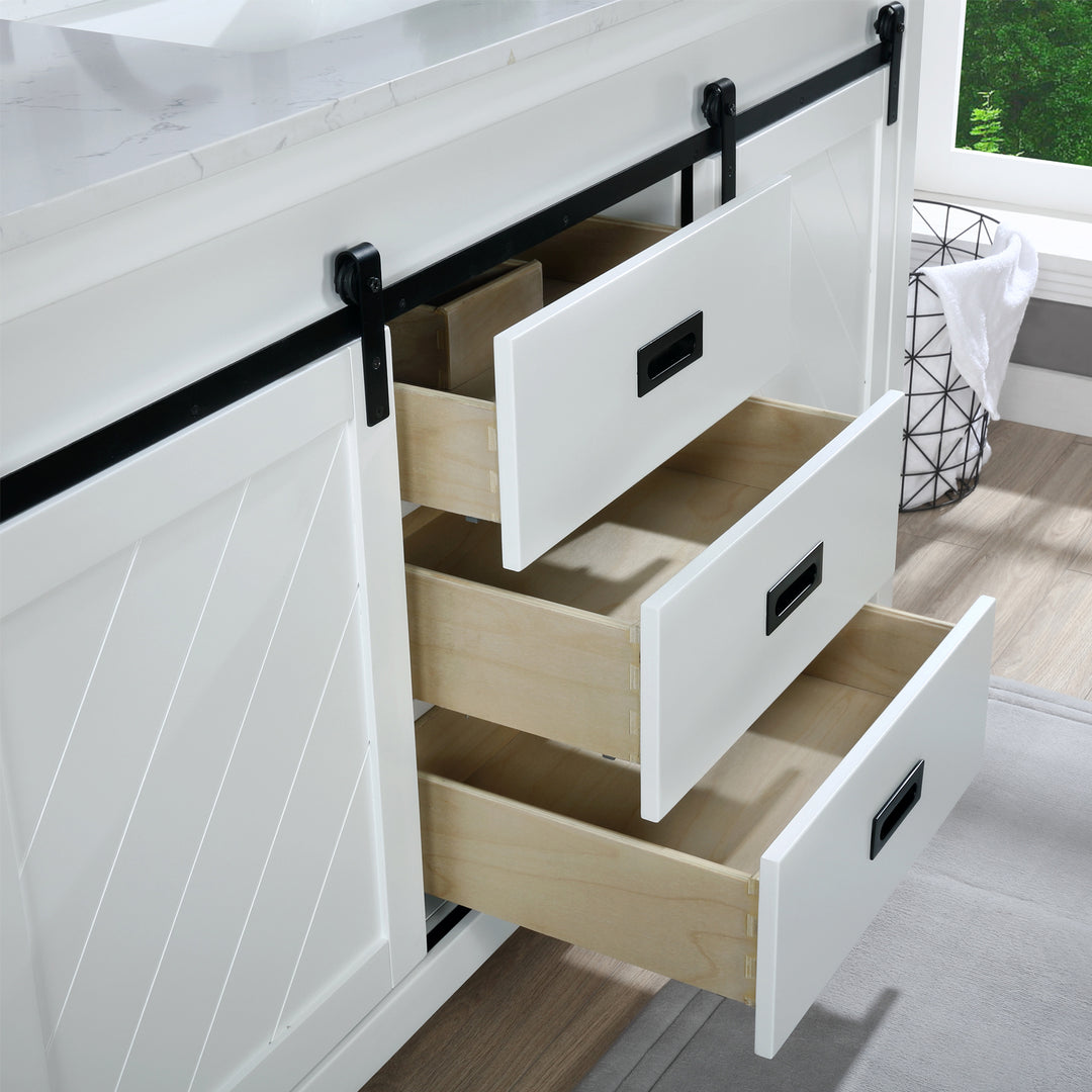 Kinsley 60" Single Bathroom Vanity Set