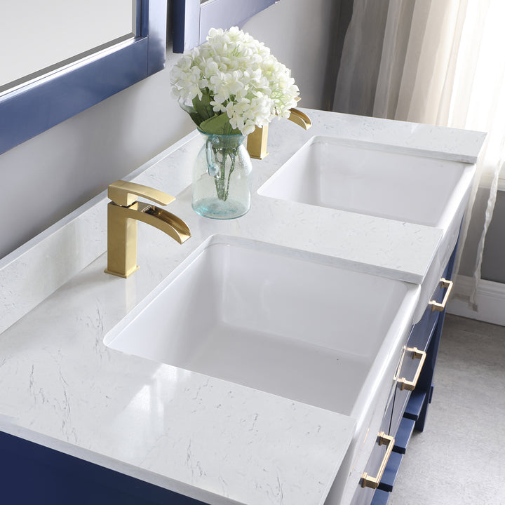 Georgia 60" Double Bathroom Vanity Set