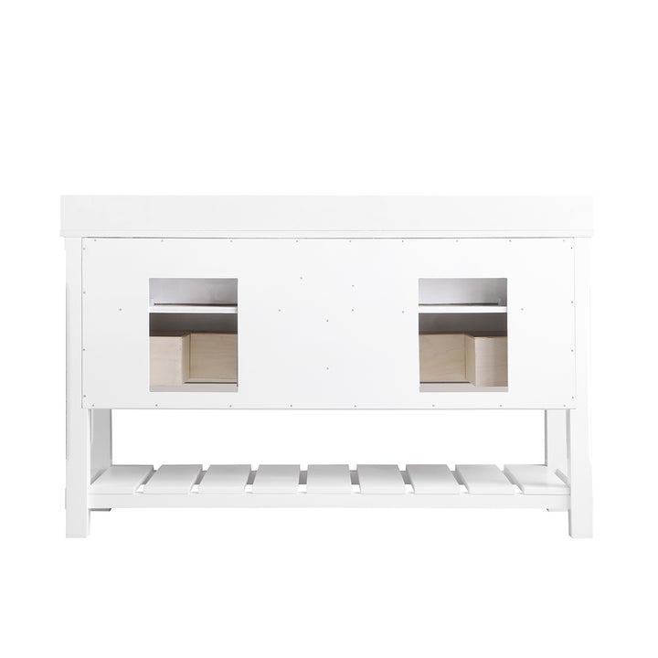 Georgia 60" Double Bathroom Vanity Set