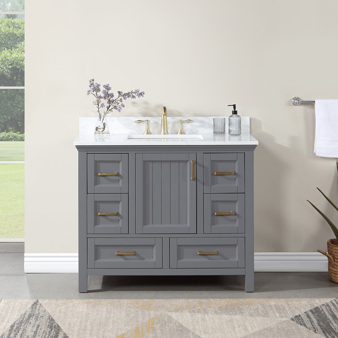 Isla 42" Single Bathroom Vanity Set