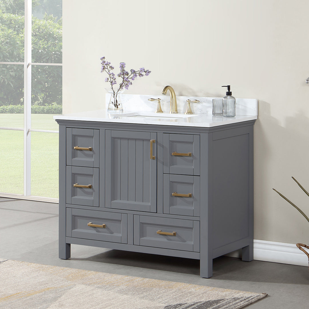 Isla 42" Single Bathroom Vanity Set