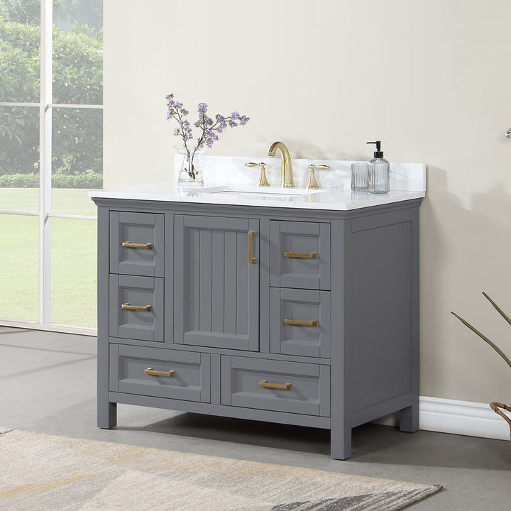 Isla 42" Single Bathroom Vanity Set
