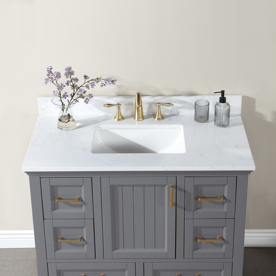 Isla 42" Single Bathroom Vanity Set