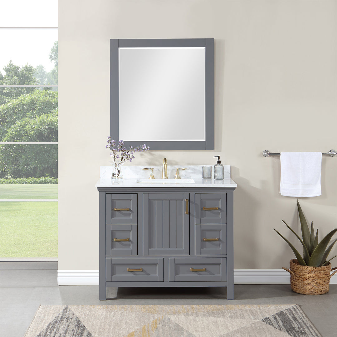 Isla 42" Single Bathroom Vanity Set
