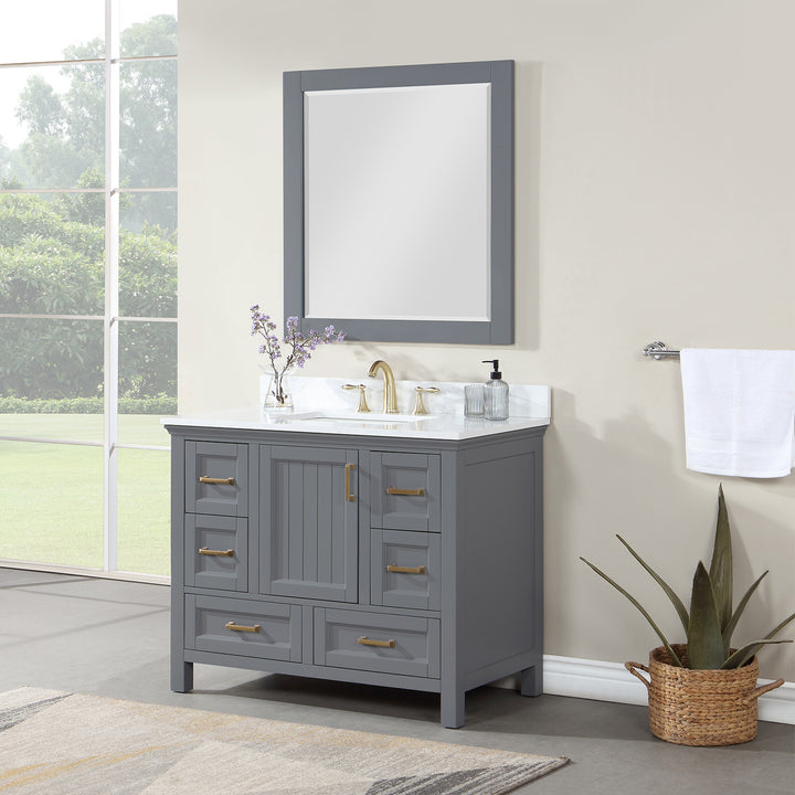 Isla 42" Single Bathroom Vanity Set